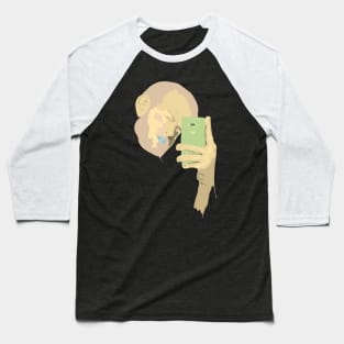 head and phone Baseball T-Shirt